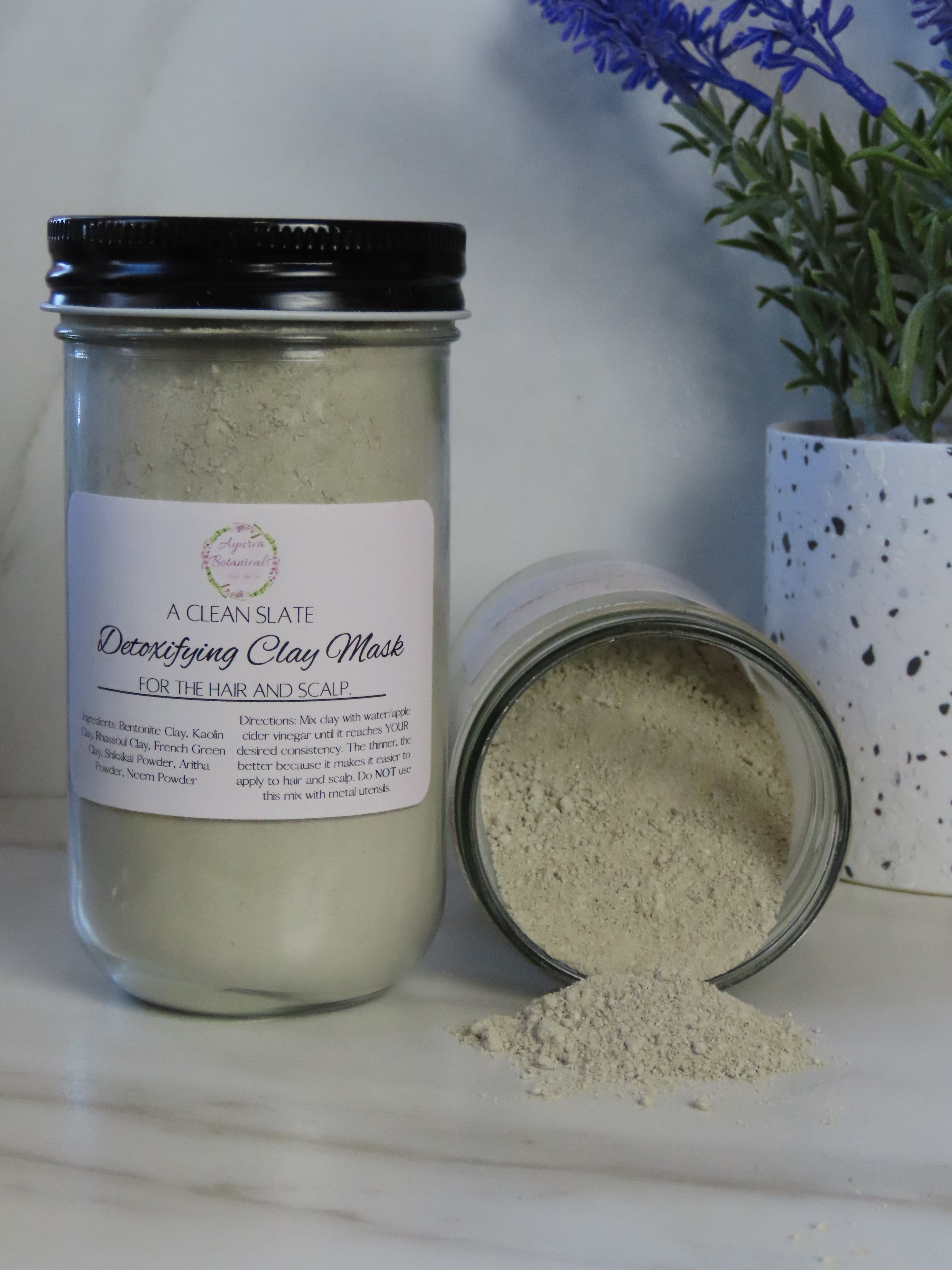 Detoxifying Clay Mask – Ayurva Botanicals